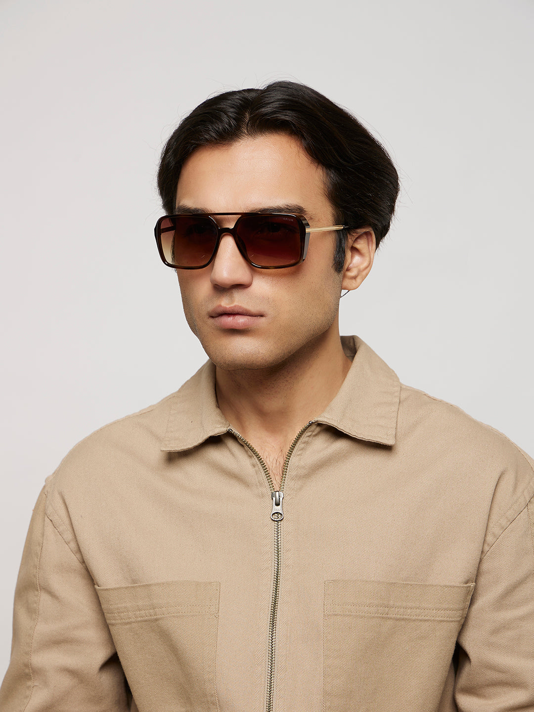 Roberto Men's UV Protection Navigator Sunglasses