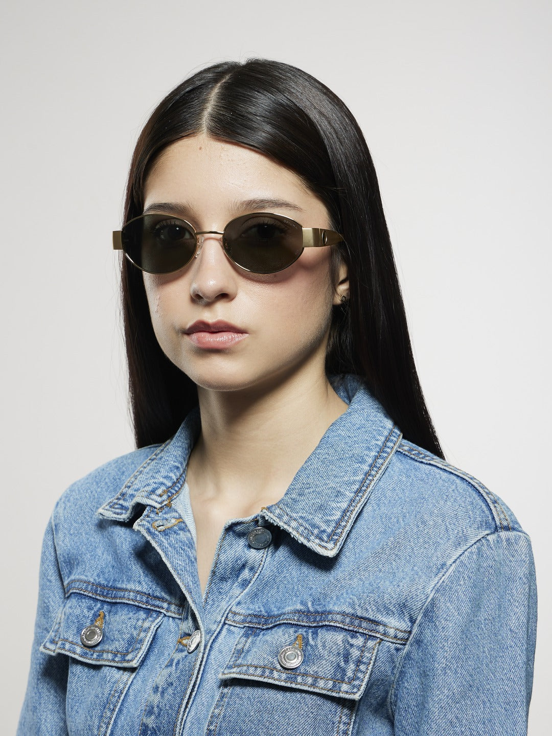 Nero Women Polarized & UV Protection Round Sunglasses