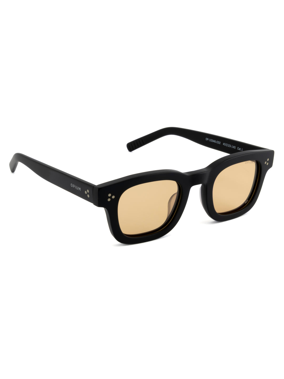 OPIUM Sable Polarized & Uv Protection Square Unisex Sunglasses