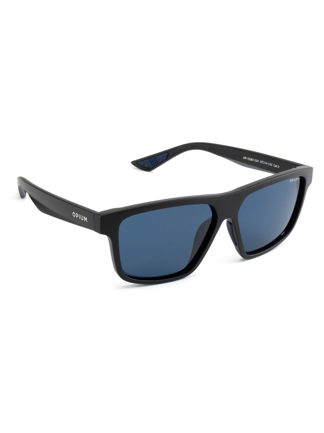 OPIUM Stone Polarized & Uv Protection Wayfarer Men Sunglasses