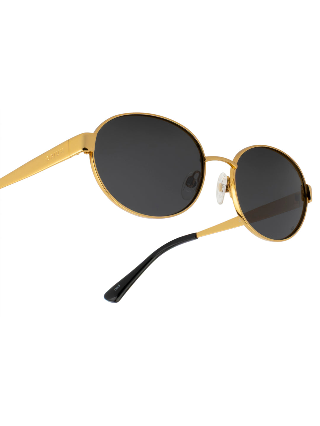 OPIUM Torn Women Oval Polarized & Uv Protection Sunglasses