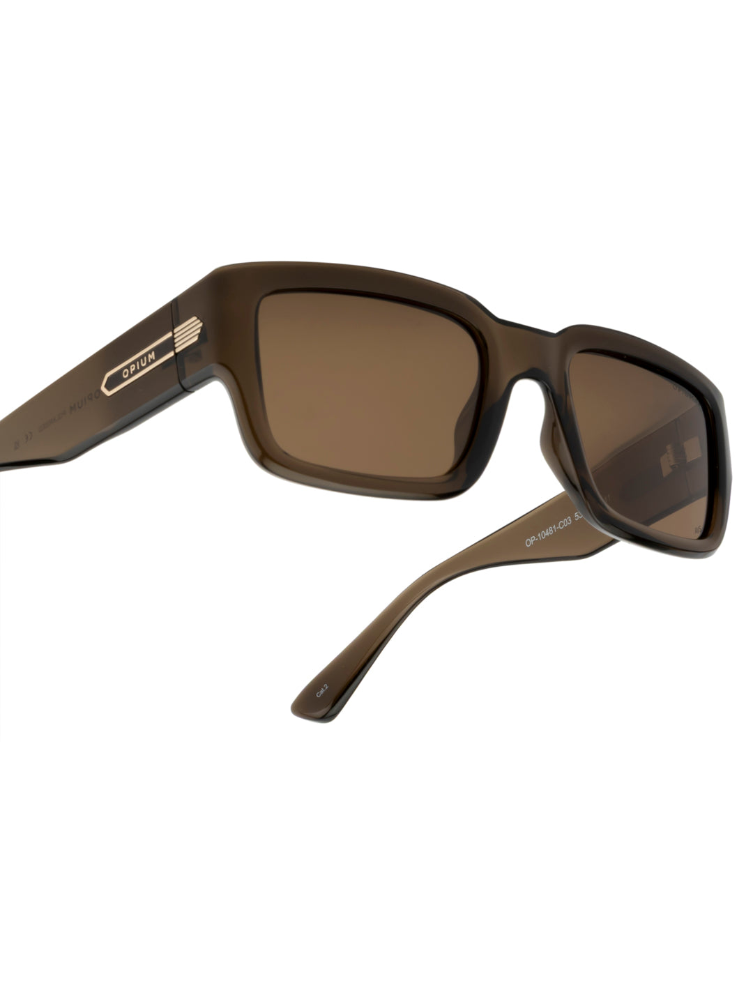 OPIUM Vex Men Square Polarized & Uv Protection Sunglasses
