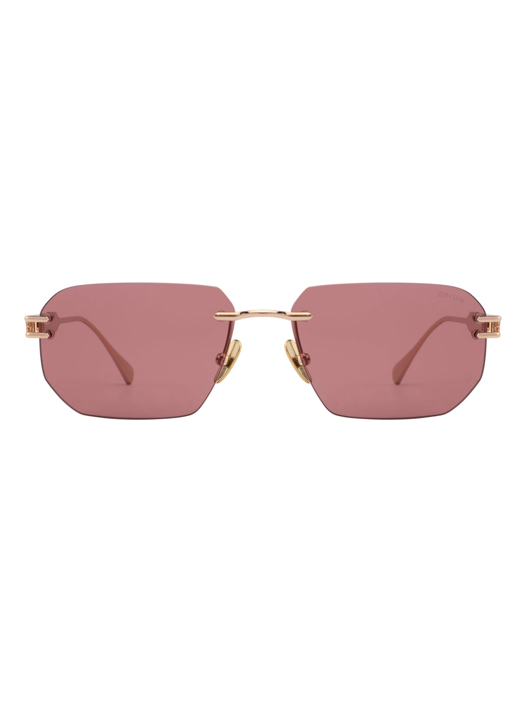 OPIUM Moss Unisex Rectangular Uv Protection Sunglasses