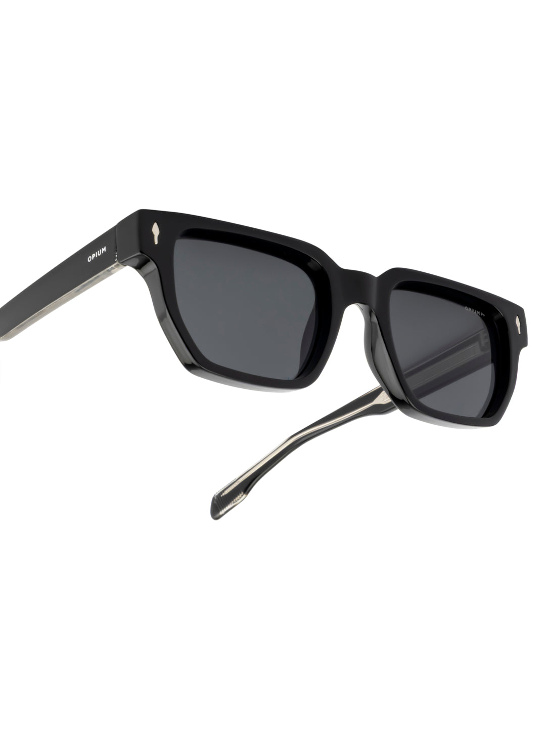 OPIUM Lark Men Square Polarized & Uv Protection Sunglasses