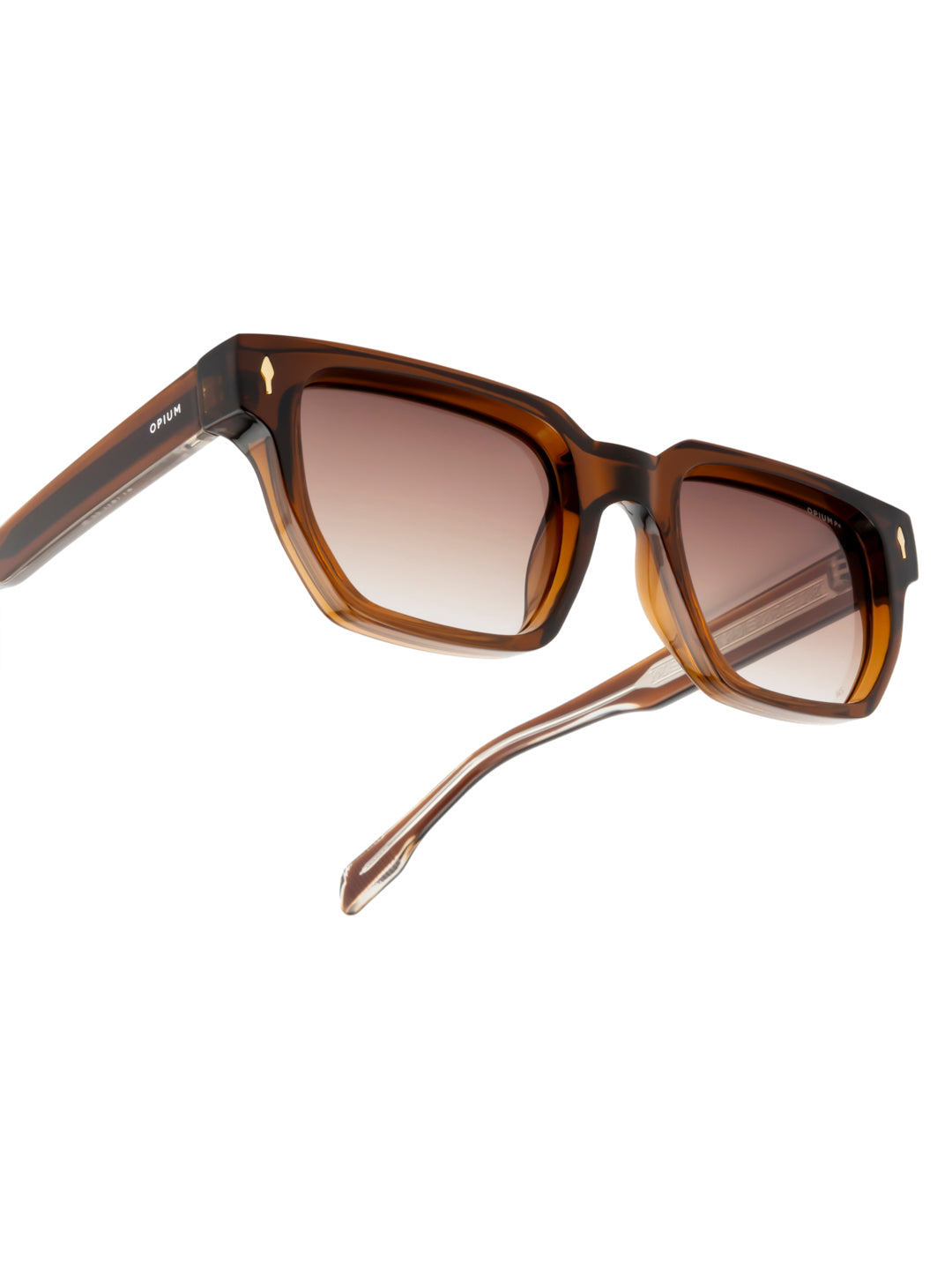 OPIUM Lark Men Square Polarized & Uv Protection Sunglasses