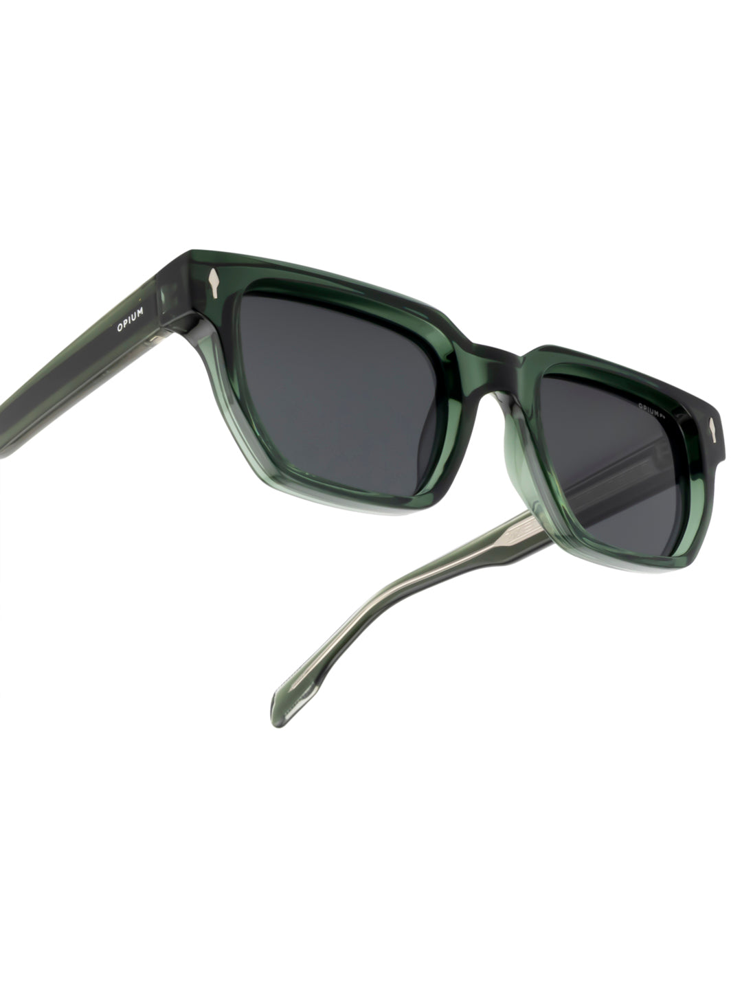 OPIUM Lark Men Square Polarized & Uv Protection Sunglasses