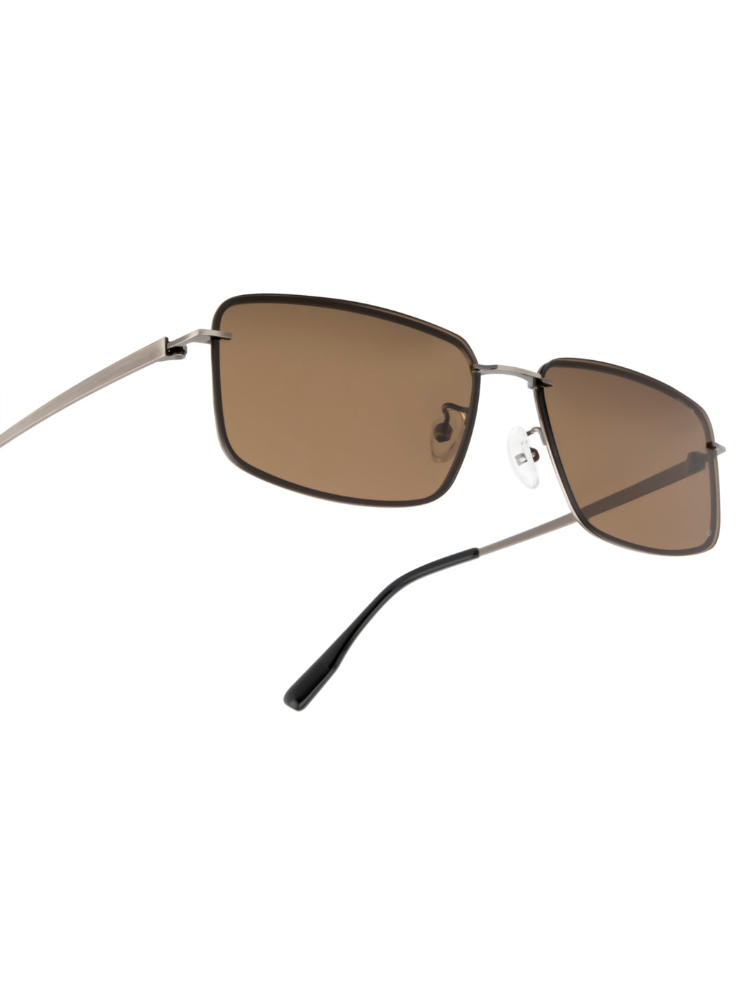OPIUM Flux Men Rectangular Polarized & Uv Protection Sunglasses