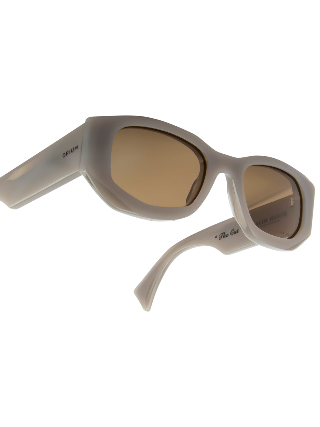 OPIUM x Aalim Hakim limited-edition Carve Rectangular Unisex Sunglass
