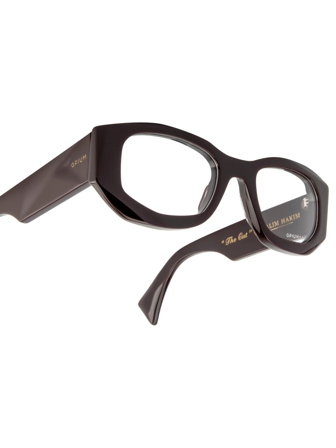 OPIUM x Aalim Hakim limited-edition Carve Rectangular Unisex Optical