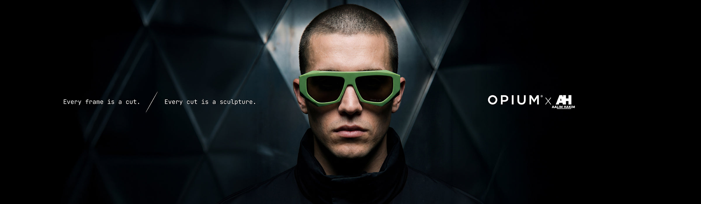 OPIUM x Aalim Hakim limited-edition Carve Rectangular Unisex