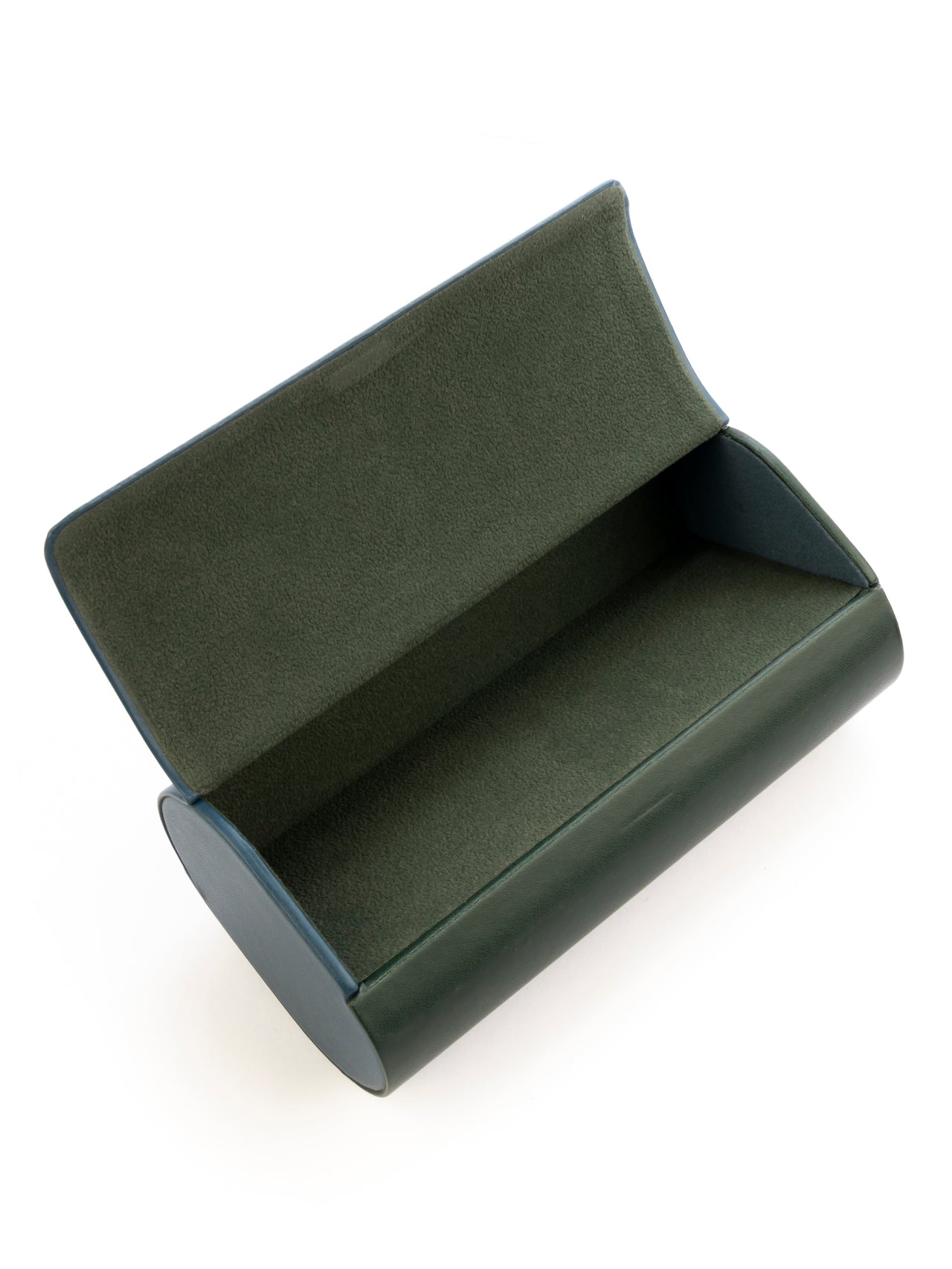 35618 op opium sunglass case double green blue