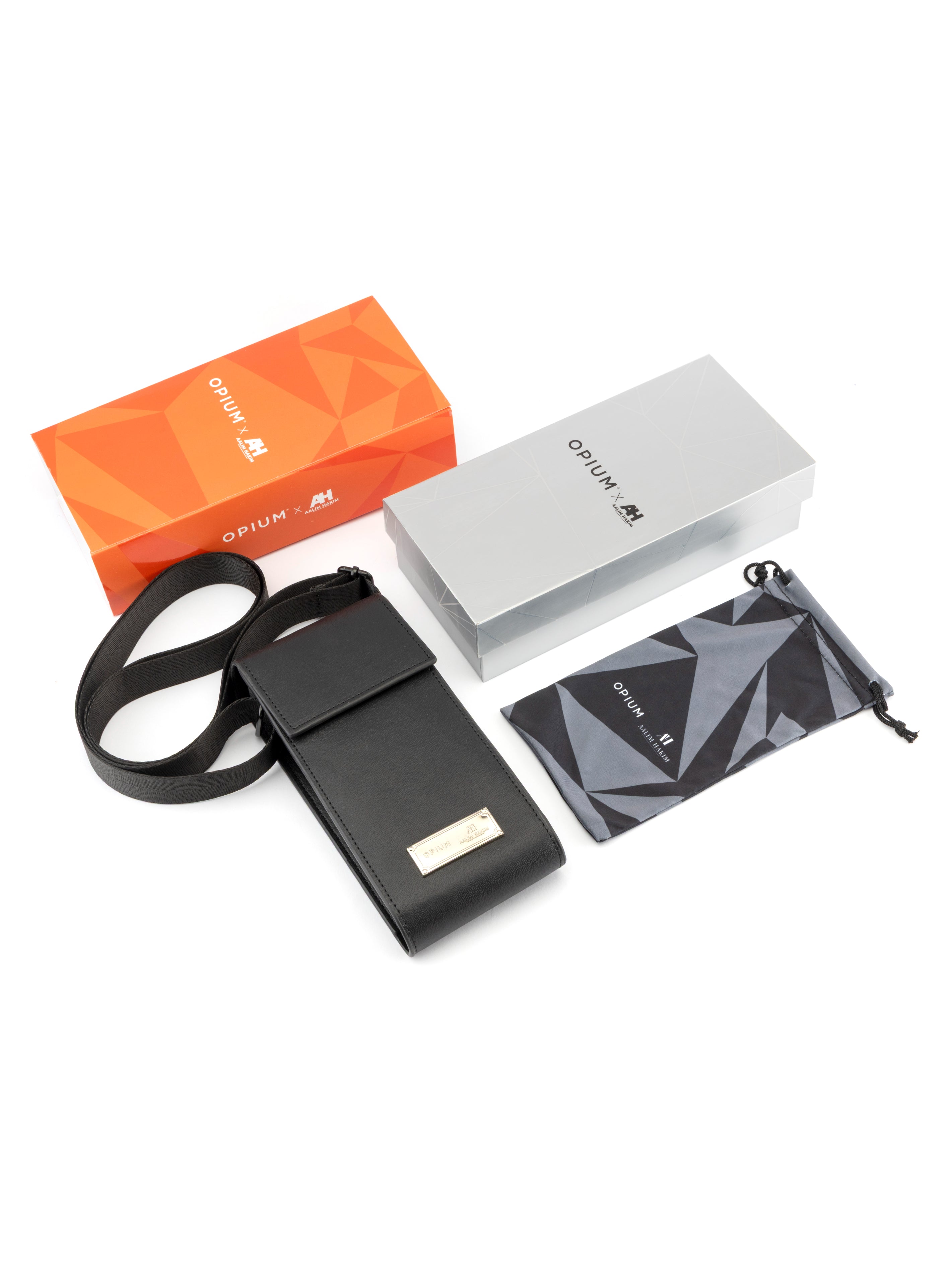 OPIUM x Aalim Hakim limited-edition Edge Rectangular Men Sunglass
