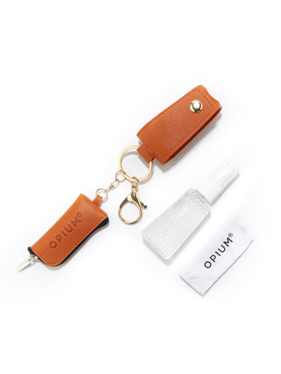 OPIUM LENS CLEANER KAYCHAIN (30 ML)-ORANGE