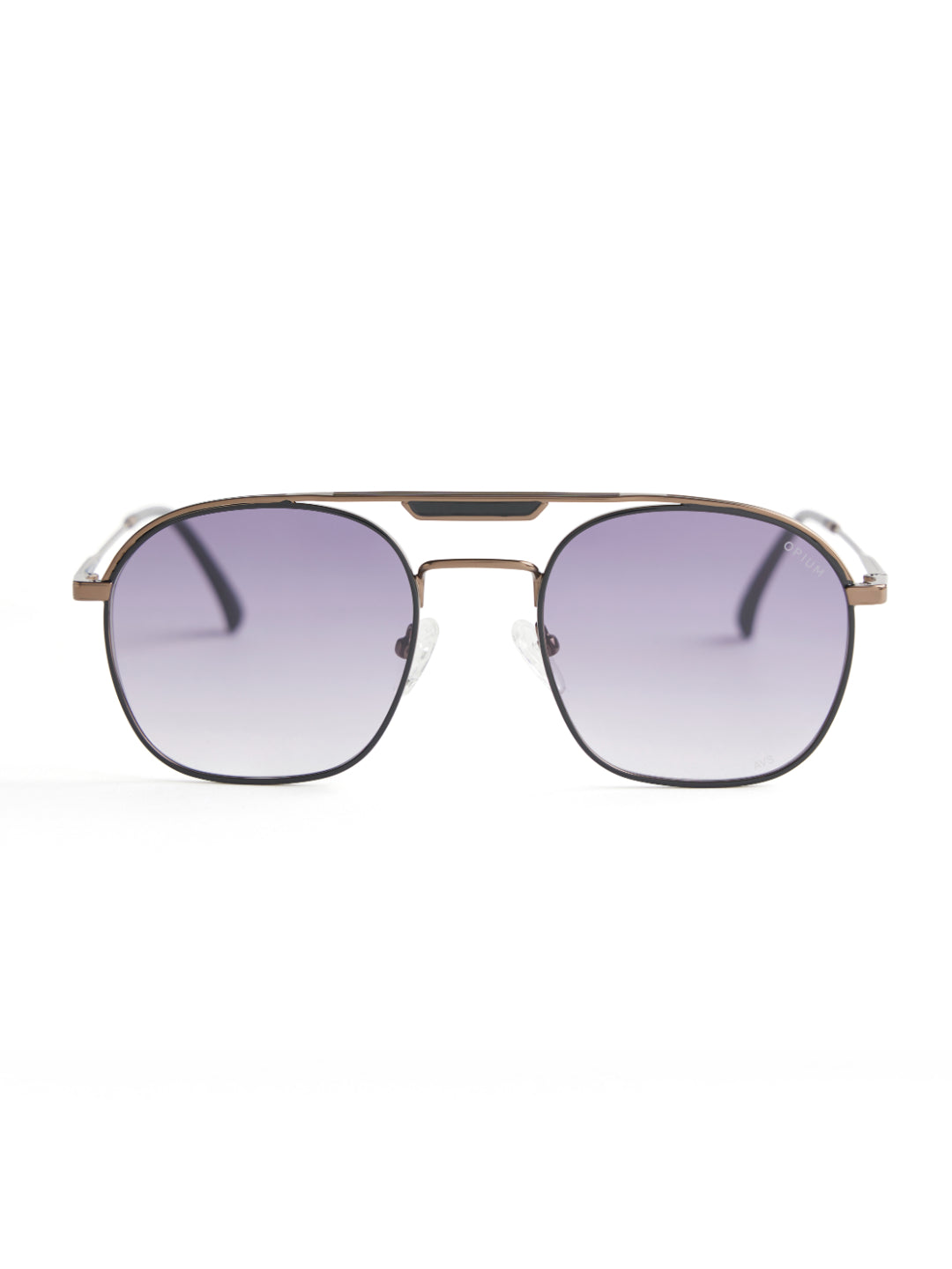 Orchid Men's UV Protection Round Sunglasses