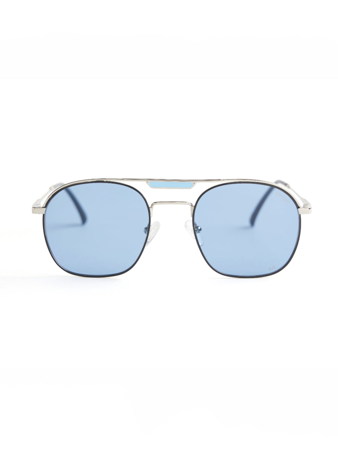 Orchid Men's UV Protection Round Sunglasses