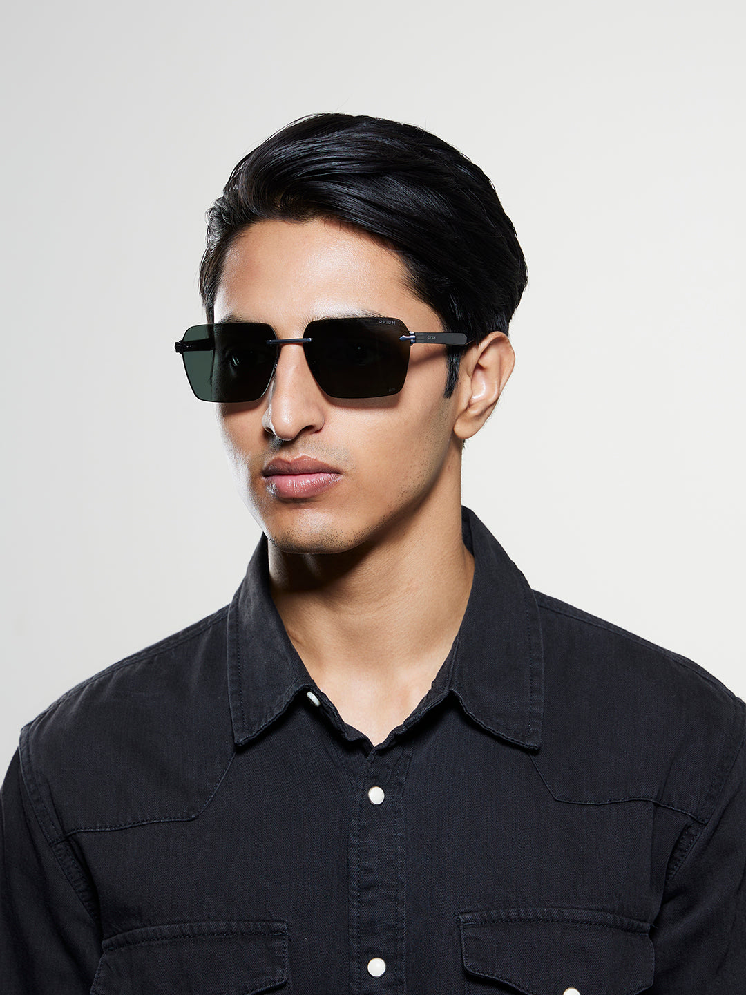 OPIUM Arkansas UV Protection Square Men Sunglasses
