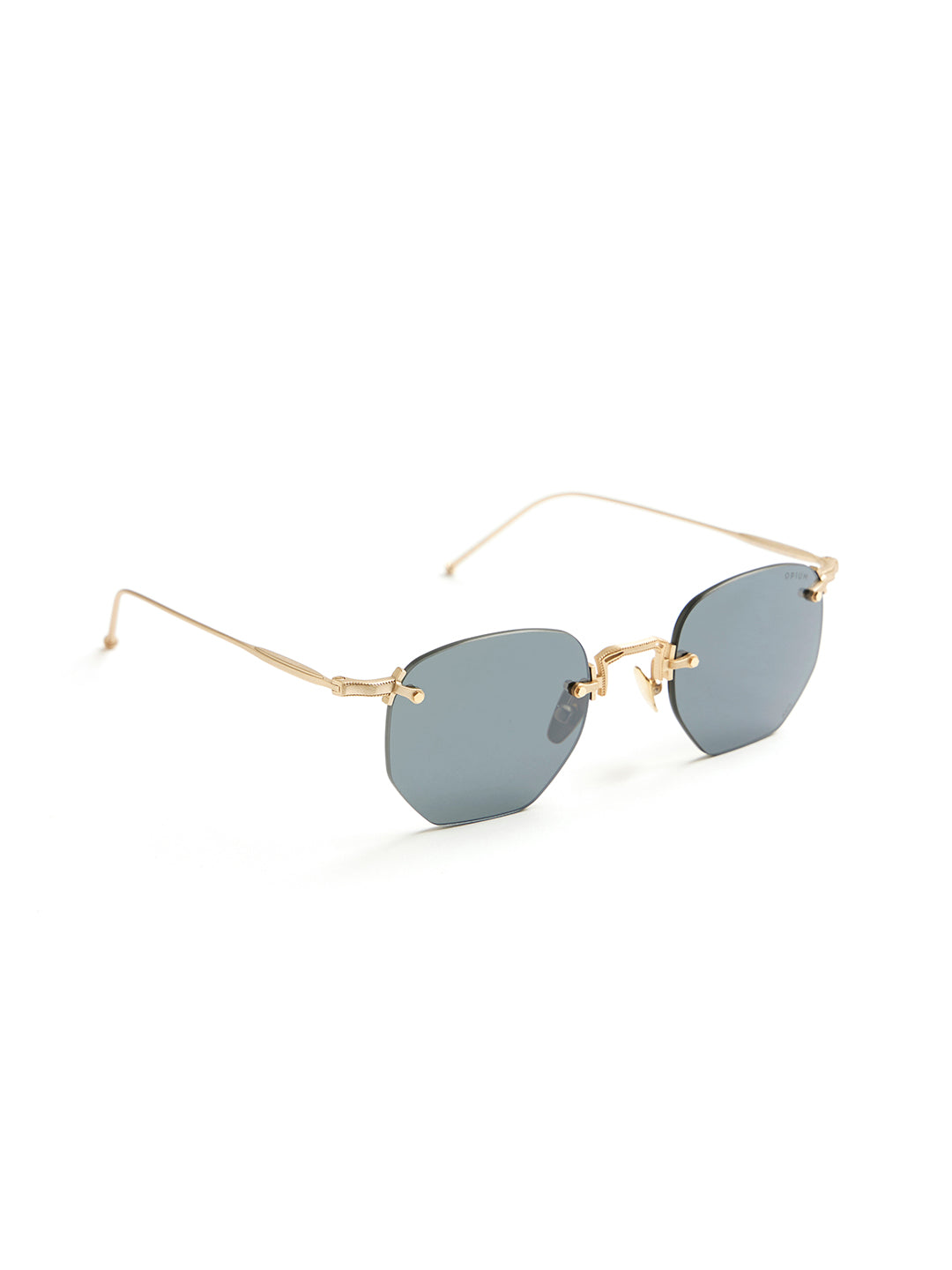 OPIUM Onyx UV Protection Hexa Unisex Sunglasses