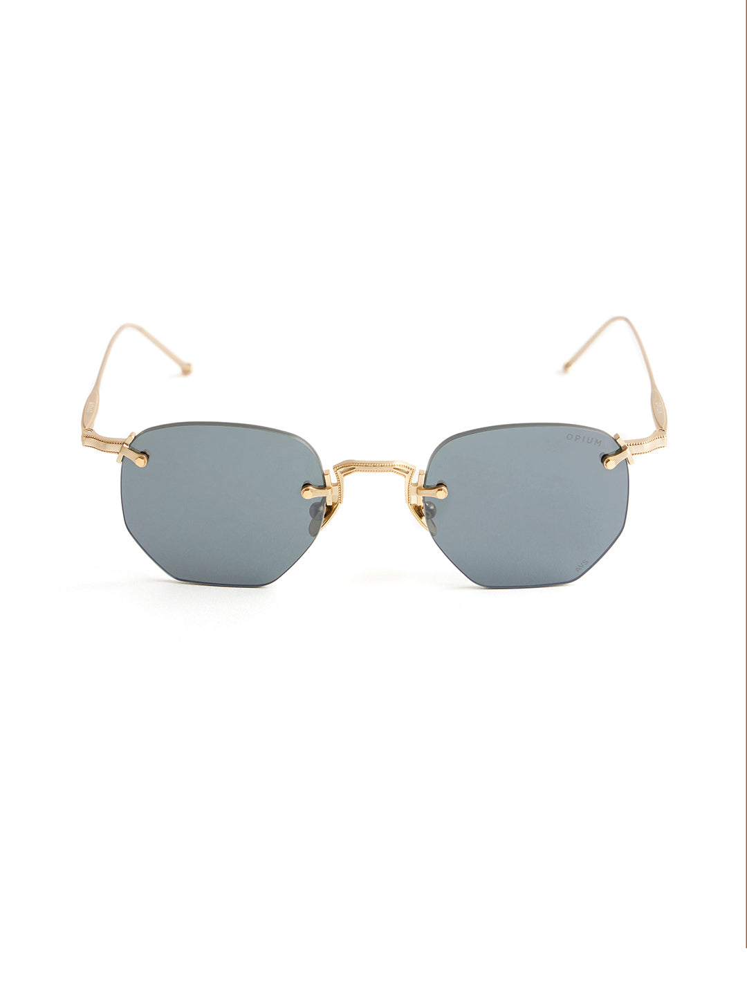 OPIUM Onyx UV Protection Hexa Unisex Sunglasses