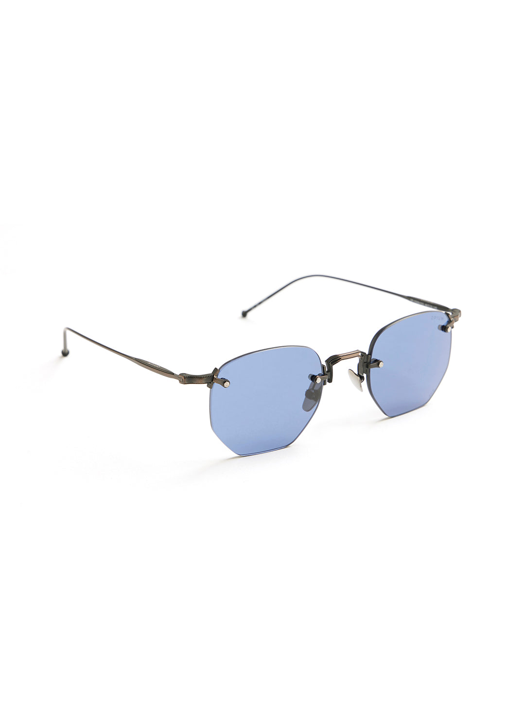 OPIUM Onyx UV Protection Hexa Unisex Sunglasses
