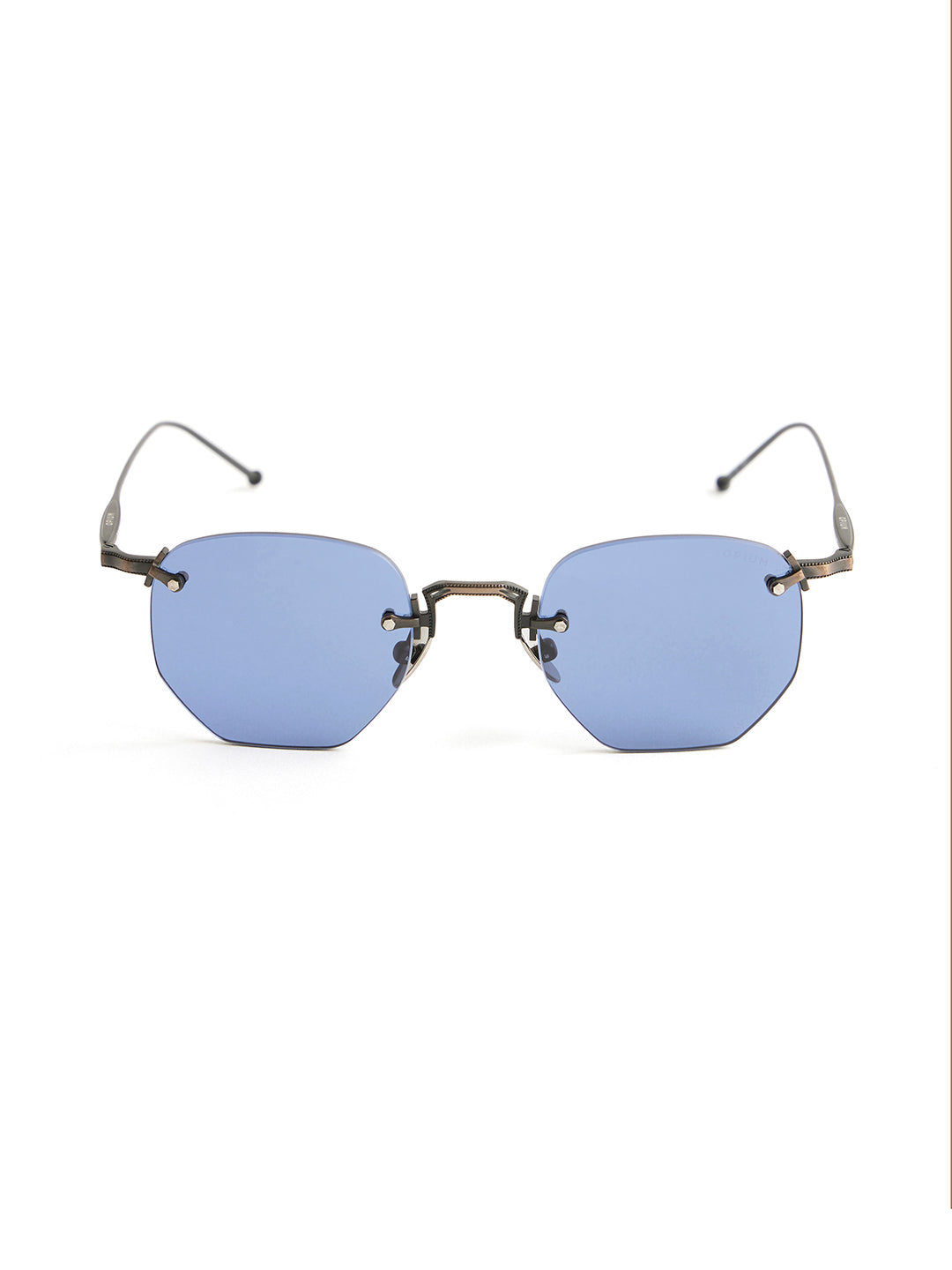 OPIUM Onyx UV Protection Hexa Unisex Sunglasses