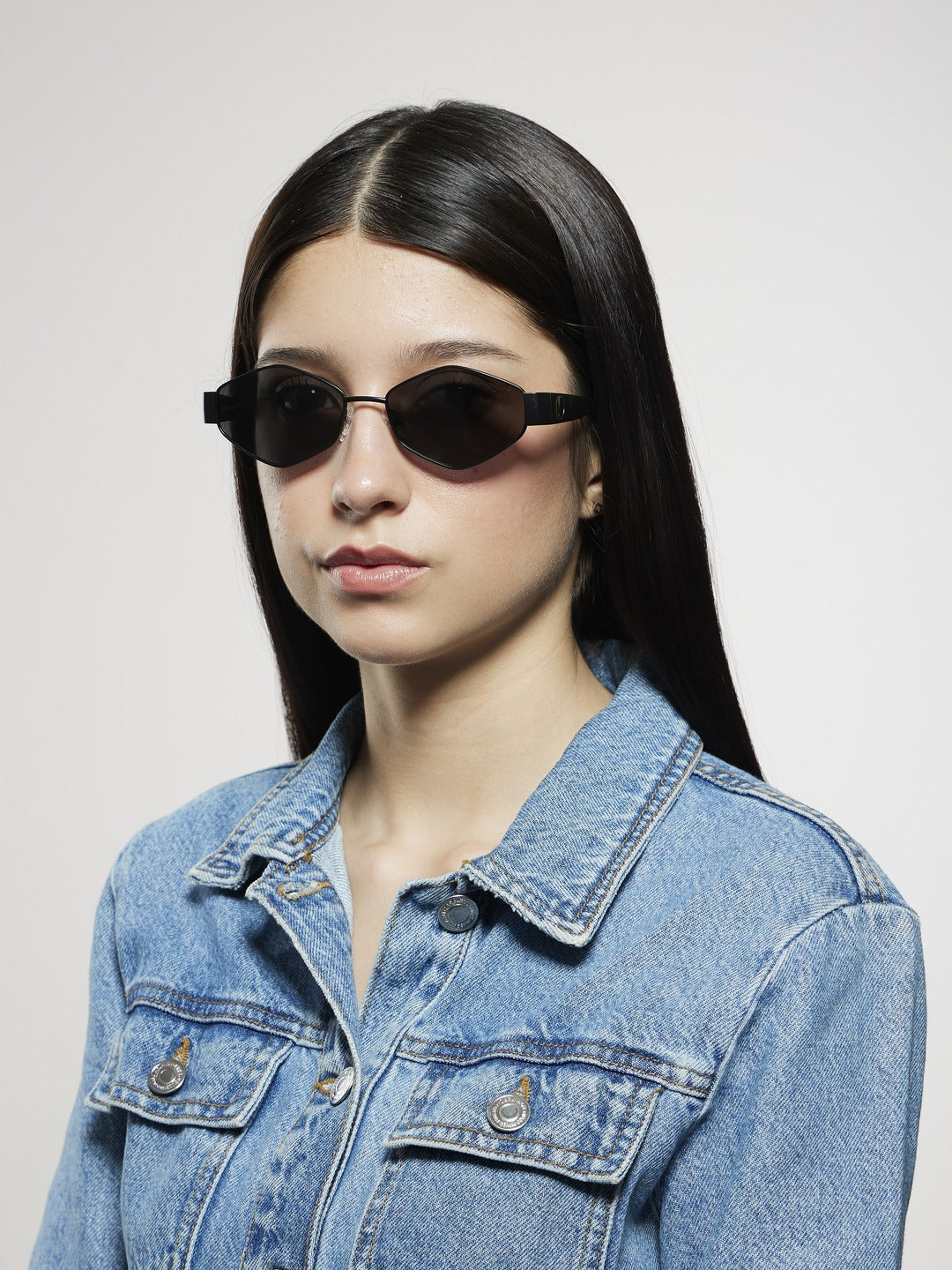Nysa Unisex Polarized & UV Protection Hexa Sunglasses