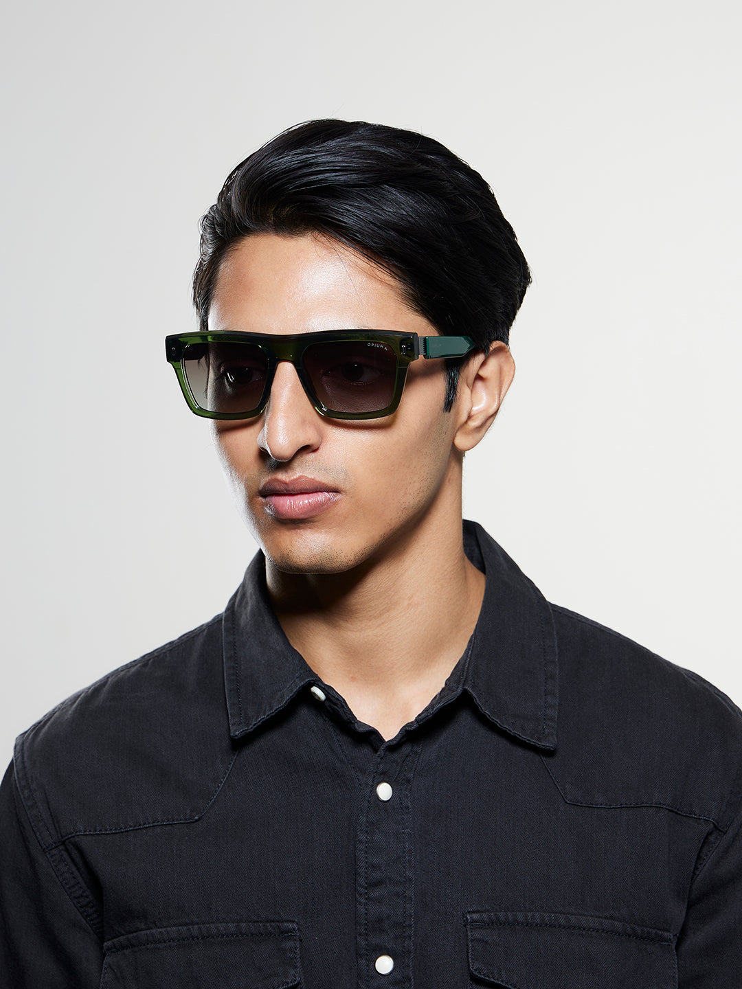 OPIUM Roadie Polarized & UV Protection Wayfarer Men Sunglasses