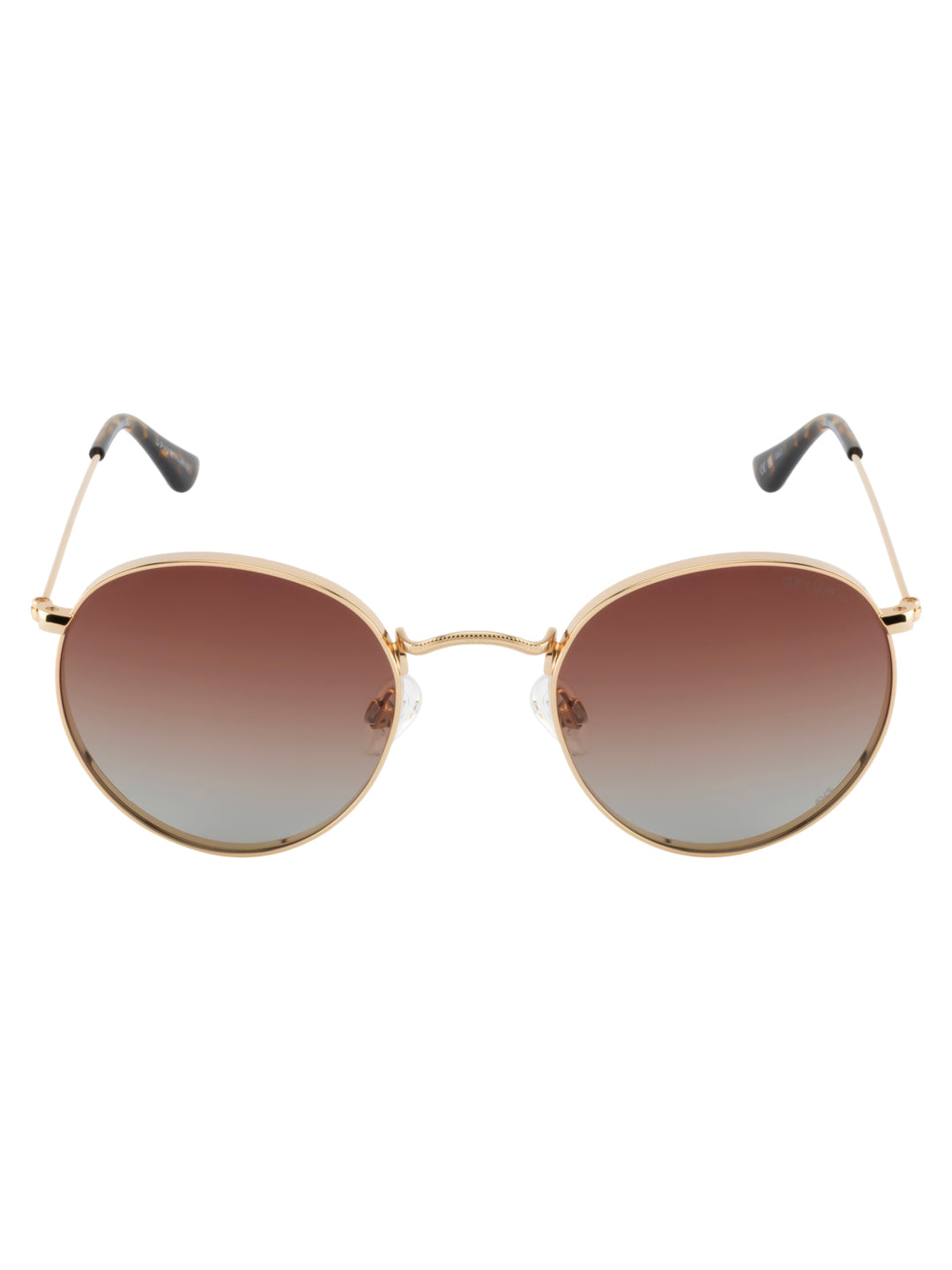 OPIUM Johnny Dee Polarized & Uv Protection Round Unisex Sunglass