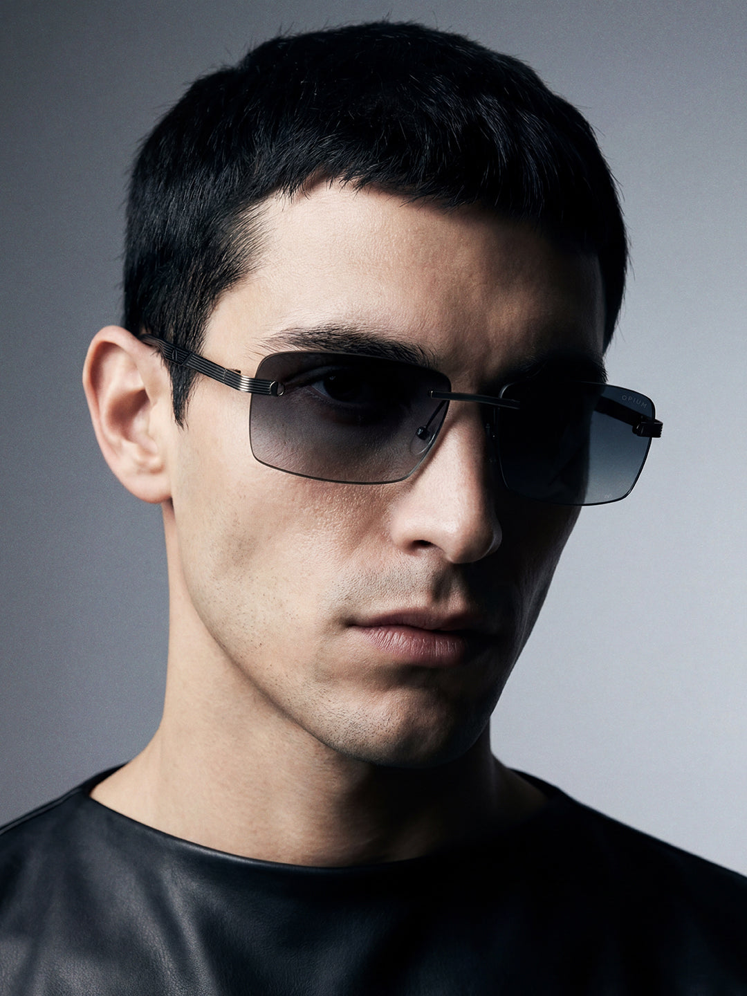 OPIUM Isle Men Uv Protection Rectangular Sunglasses