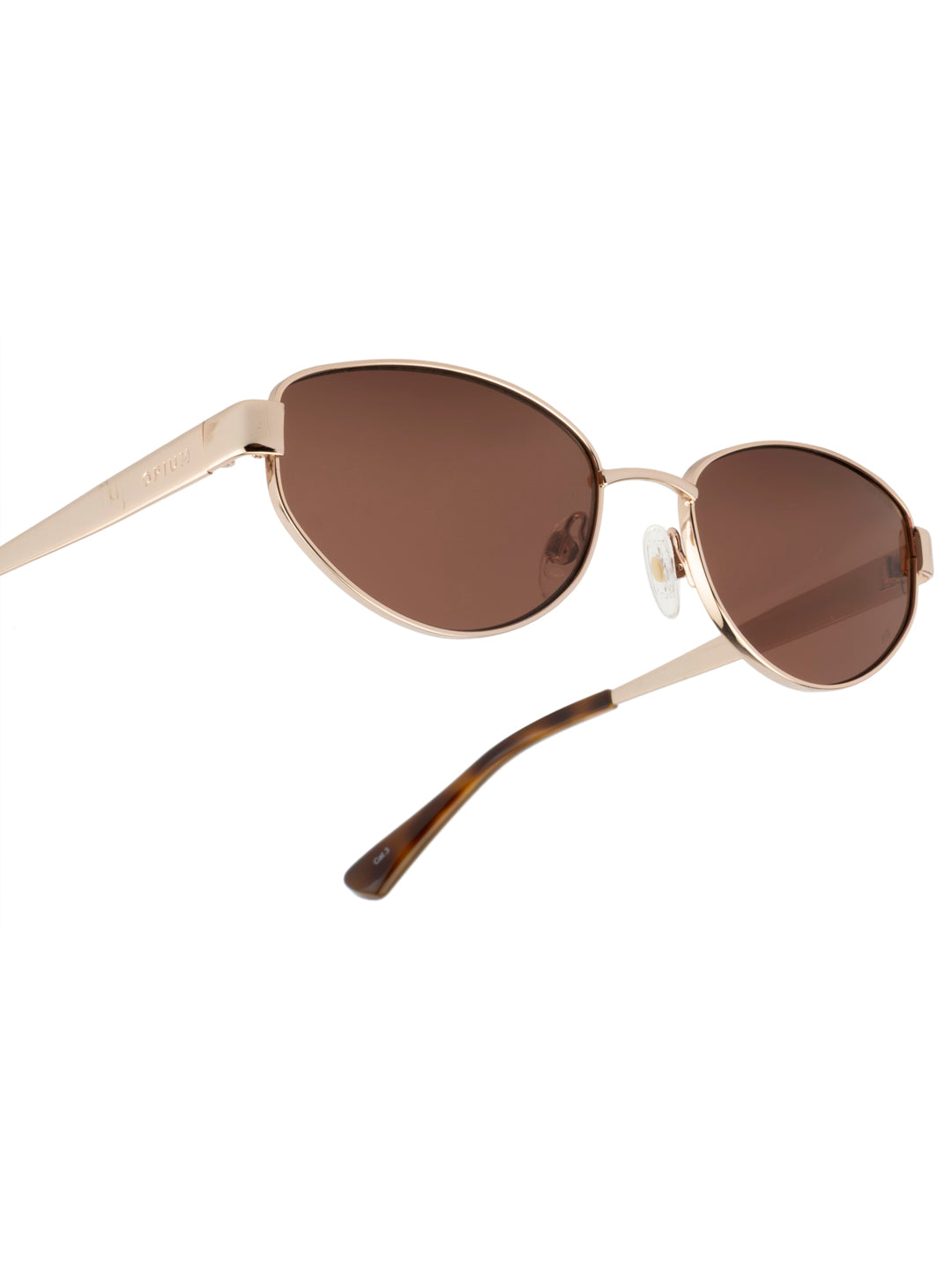 OPIUM Lina Women Oval Uv Protection Sunglasses