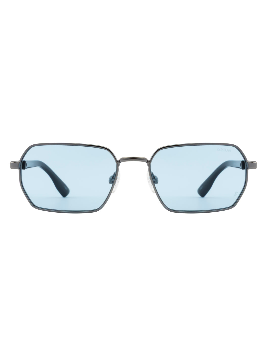 OPIUM Ink Unisex Hexagon Uv Protection Sunglasses