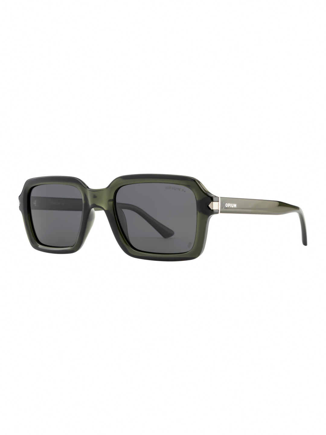 OPIUM Jolt Unisex Square Uv Protection Sunglasses
