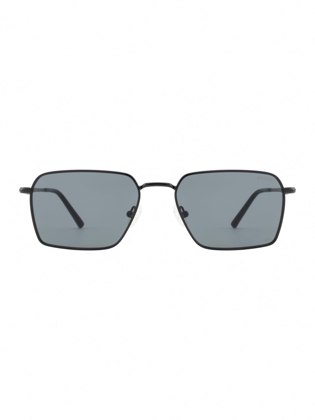 OPIUM Rust Men Hexagon Uv Protection Sunglasses