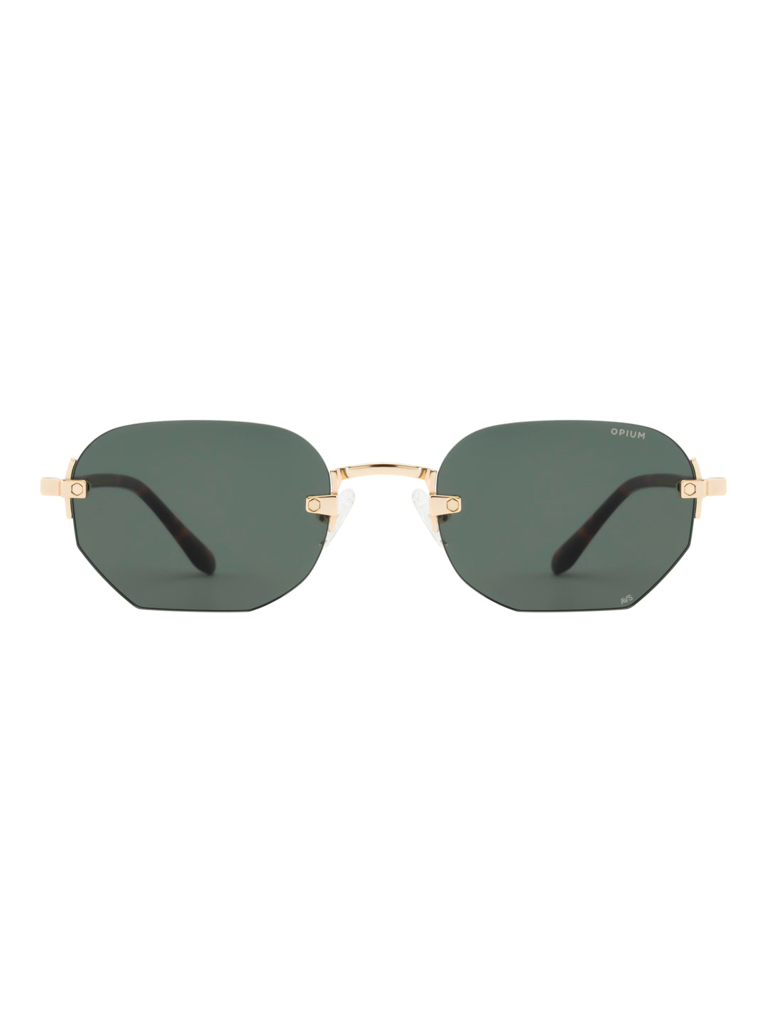 OPIUM Flow Unisex Hexagon Uv Protection Sunglasses