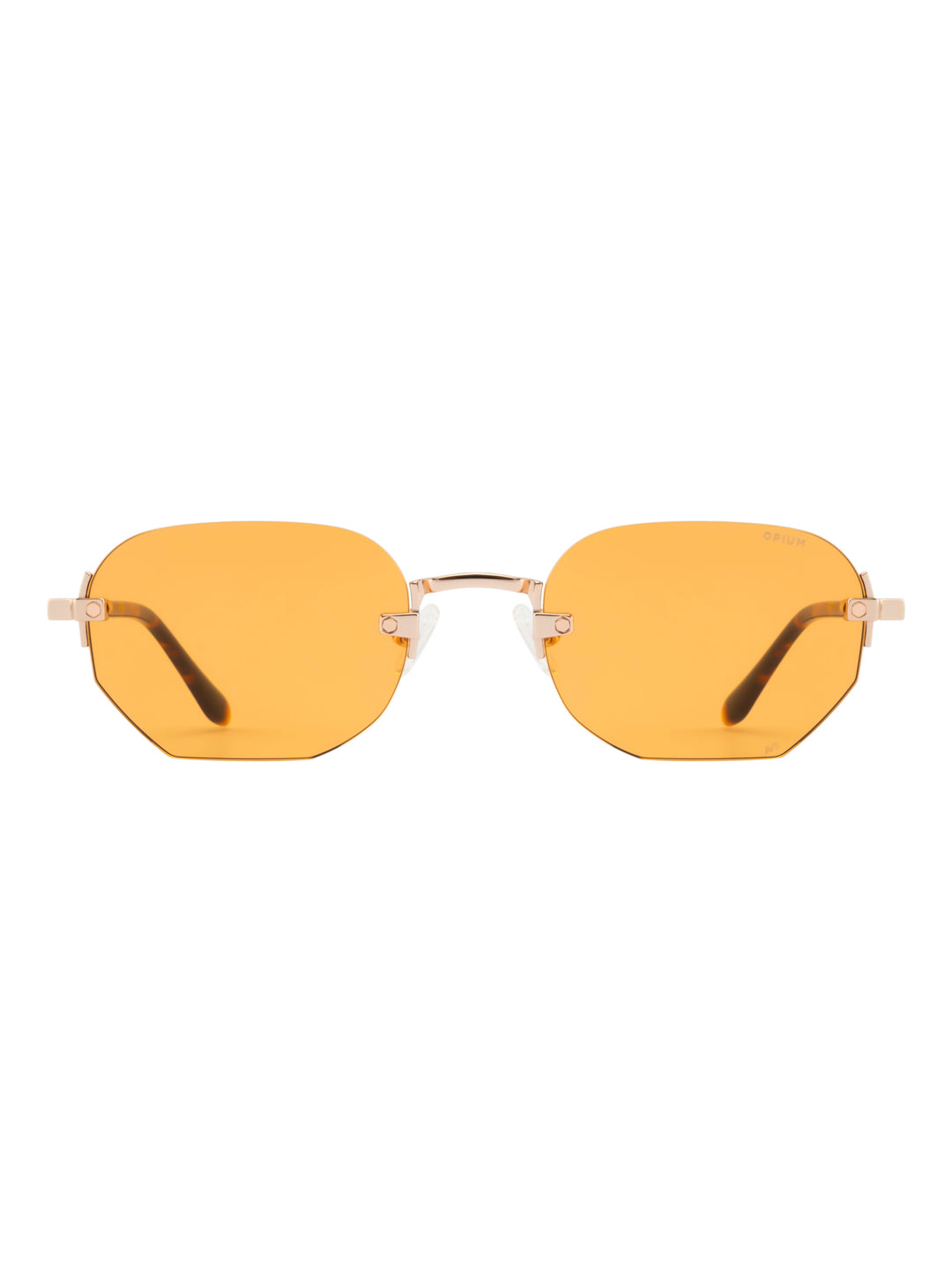 OPIUM Flow Unisex Hexagon Uv Protection Sunglasses
