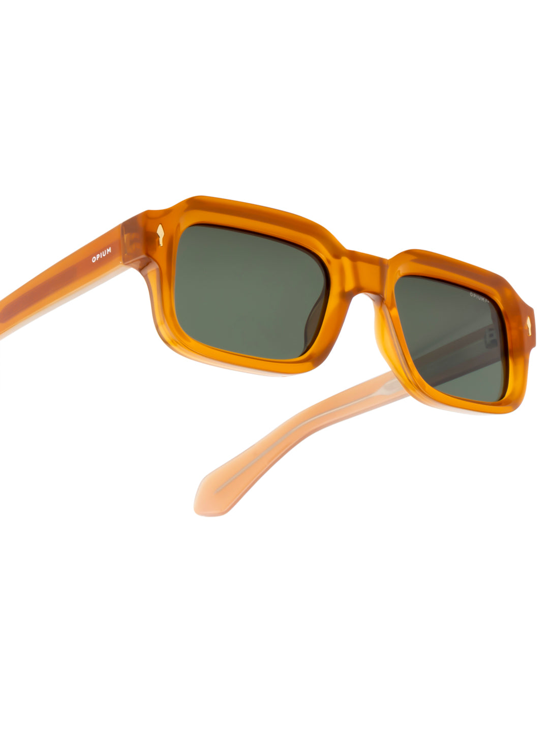 OPIUM Pine Unisex Rectangular Polarized & Uv Protection Sunglasses