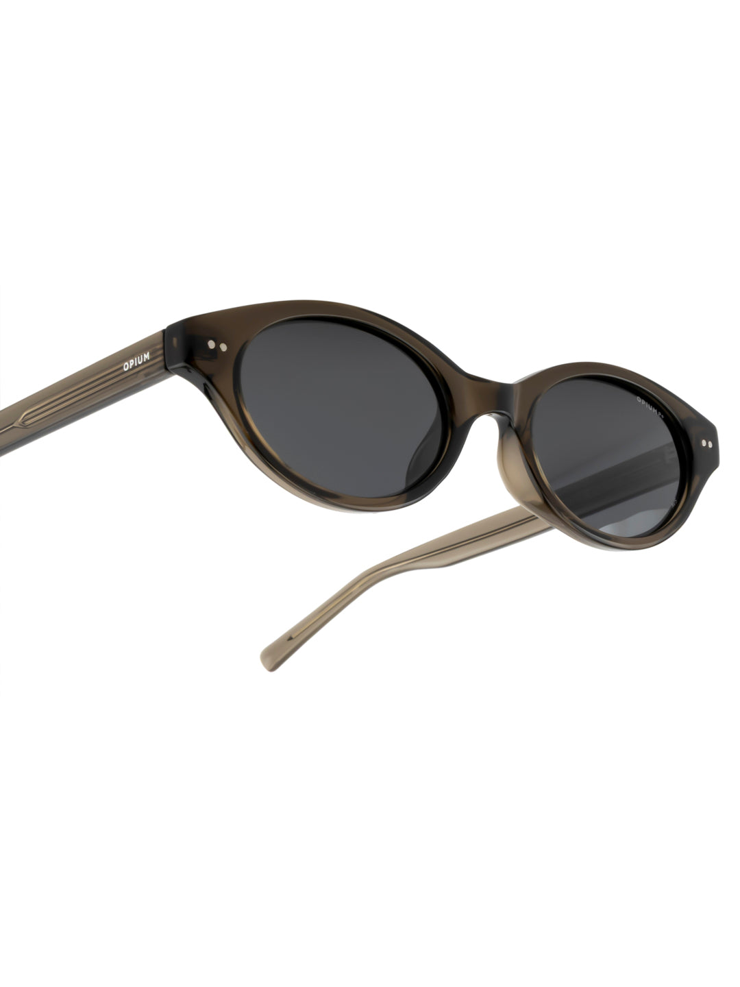 OPIUM Soli Women Oval Polarized & Uv Protection Sunglasses