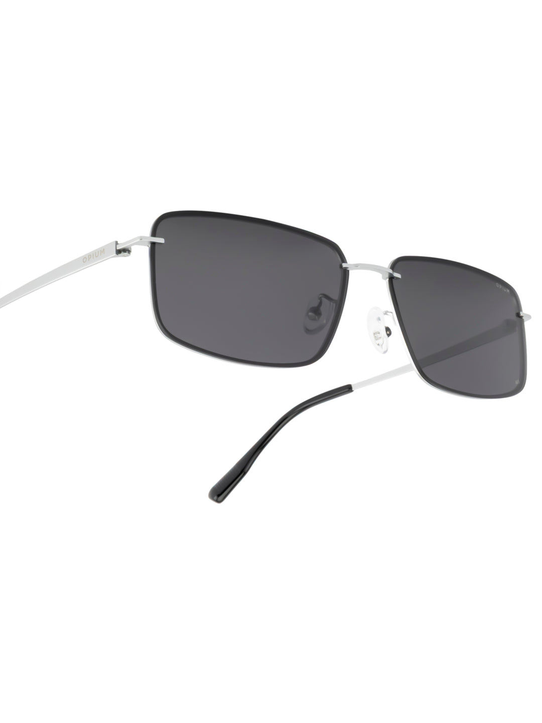OPIUM Flux Men Rectangular Polarized & Uv Protection Sunglasses