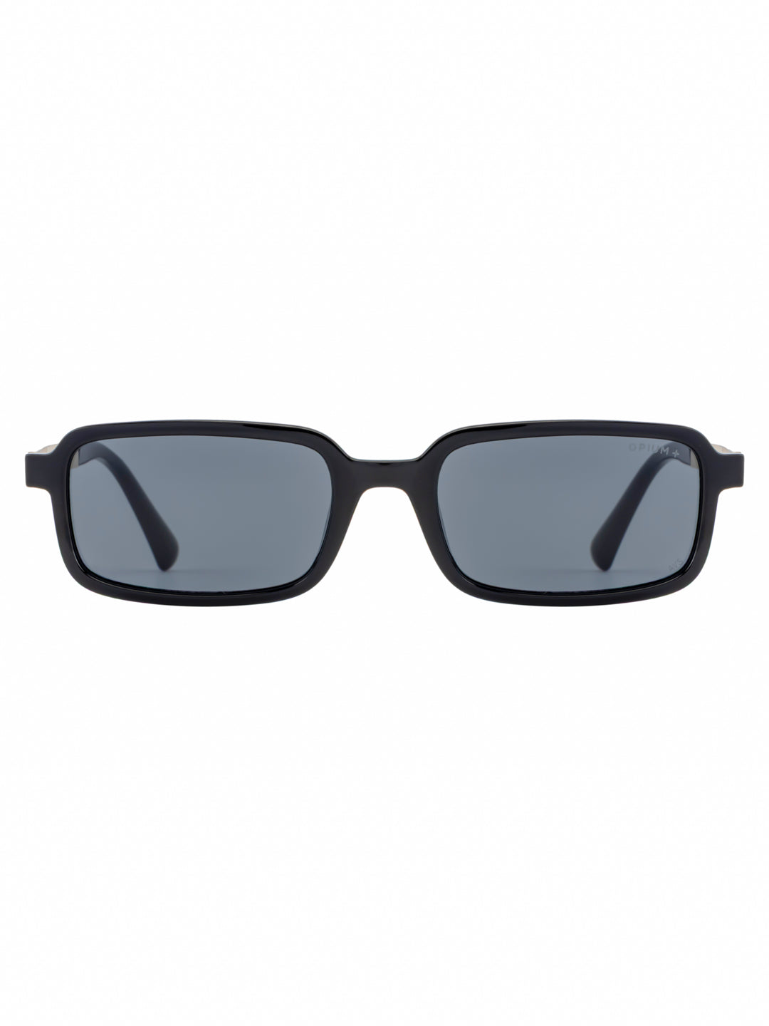 OPIUM+ Slate Unisex Rectangular Uv Protection Sunglasses