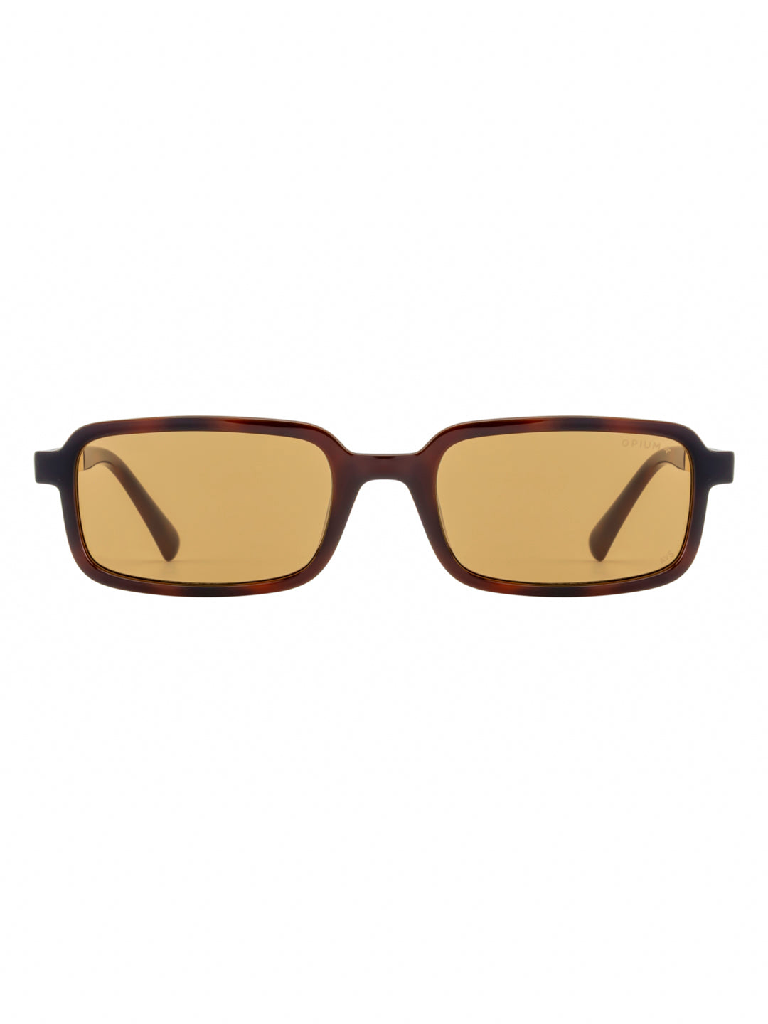OPIUM+ Slate Unisex Rectangular Uv Protection Sunglasses
