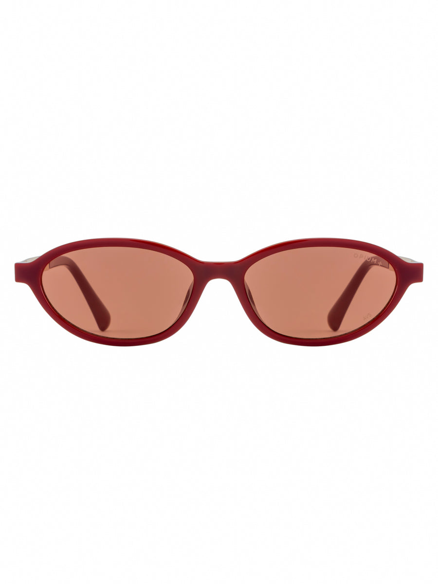 OPIUM+ Suri Women Oval Uv Protection Sunglasses