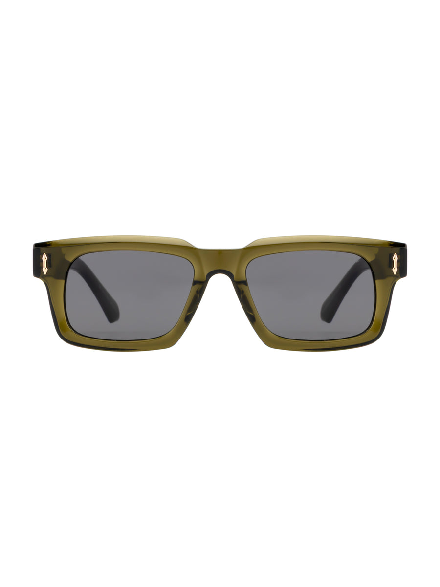 OPIUM+ Beam Men Rectangular Uv Protection Sunglasses