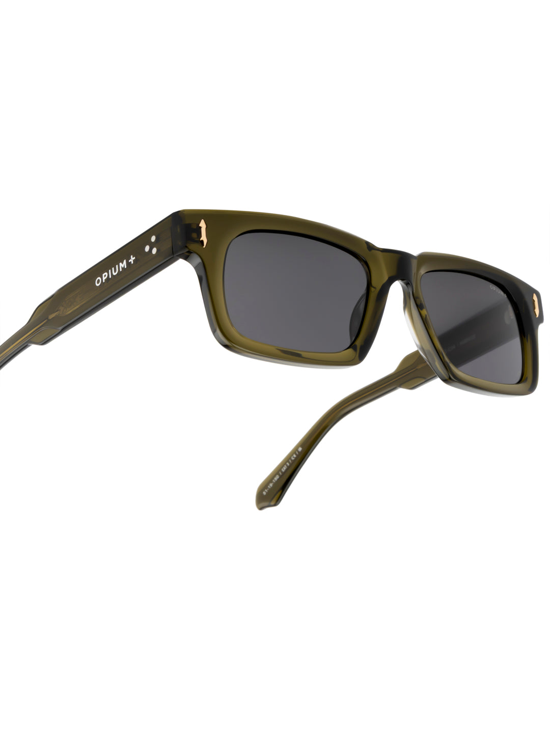 OPIUM+ Beam Men Rectangular Uv Protection Sunglasses