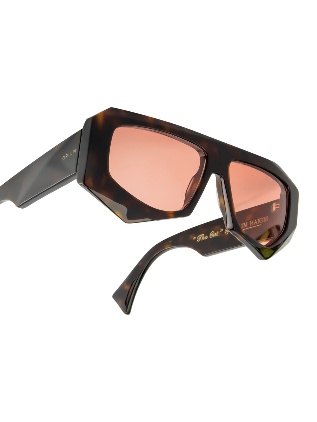 00's archivedenim 鬼ヒゲ opium grange scull OPIUM x Aalim Hakim limited-edition Edge Rectangular Men Sunglass