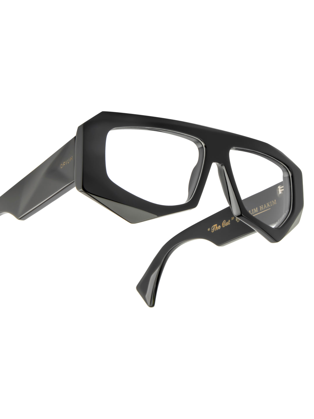 OPIUM x Aalim Hakim limited-edition Blade Rectangular Men Optical