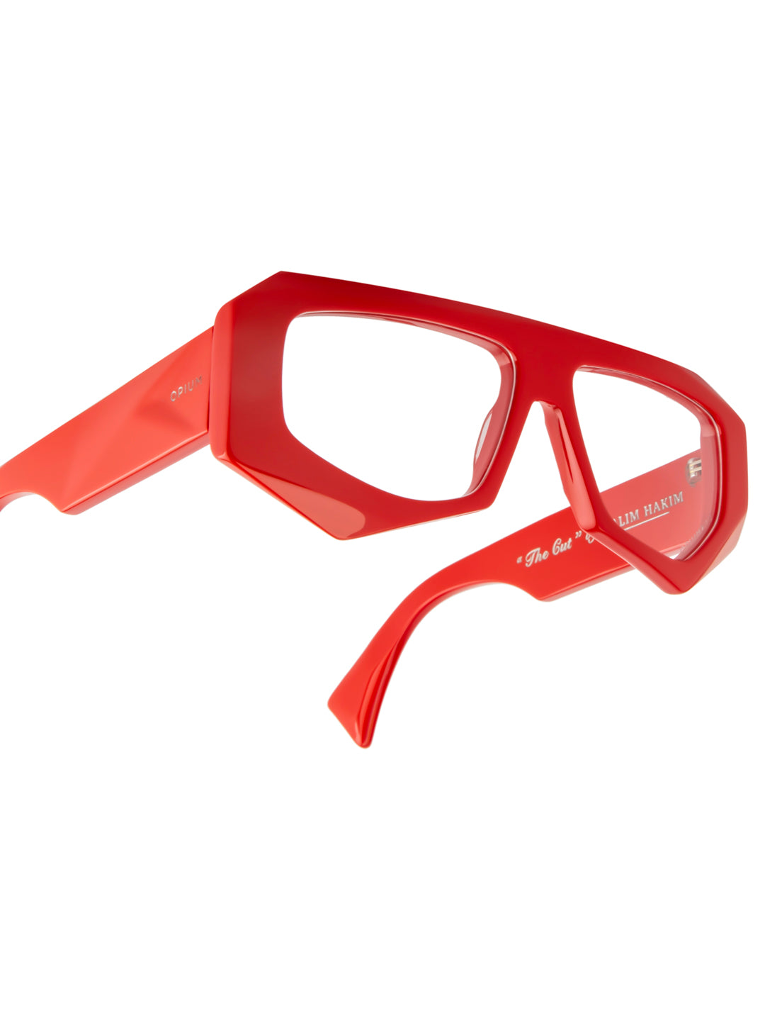 OPIUM x Aalim Hakim limited-edition Blade Rectangular Men Optical