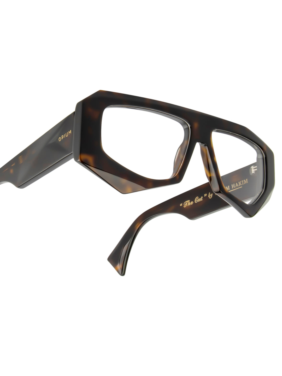 OPIUM x Aalim Hakim limited-edition Blade Rectangular Men Optical