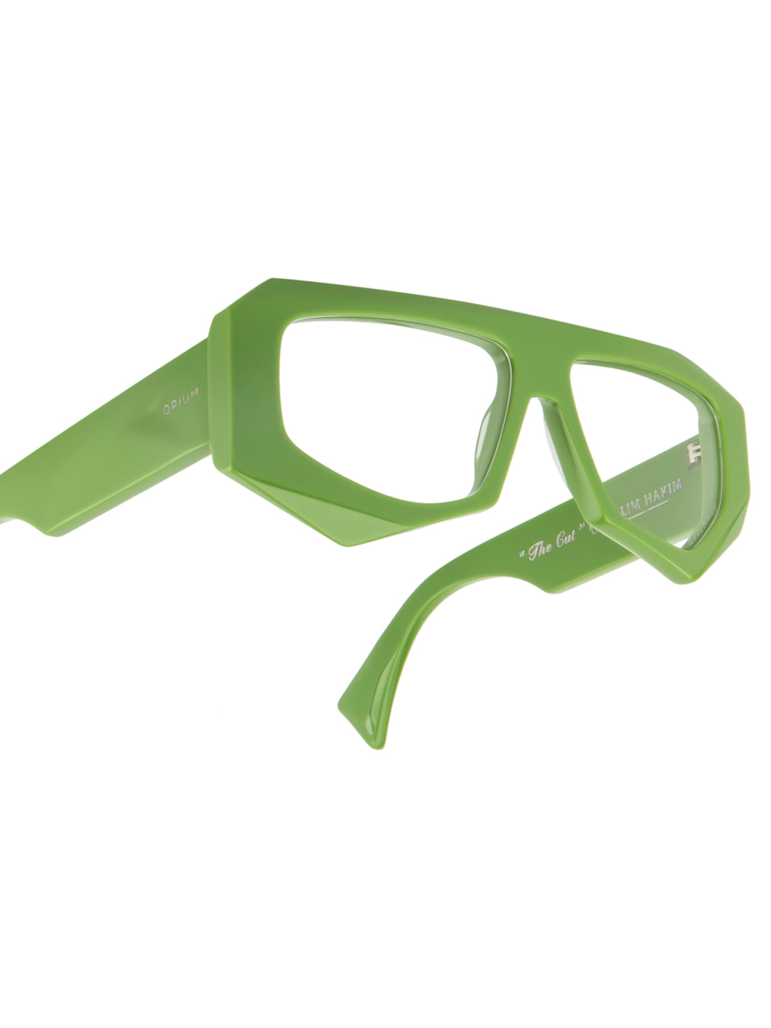 OPIUM x Aalim Hakim limited-edition Blade Rectangular Men Optical