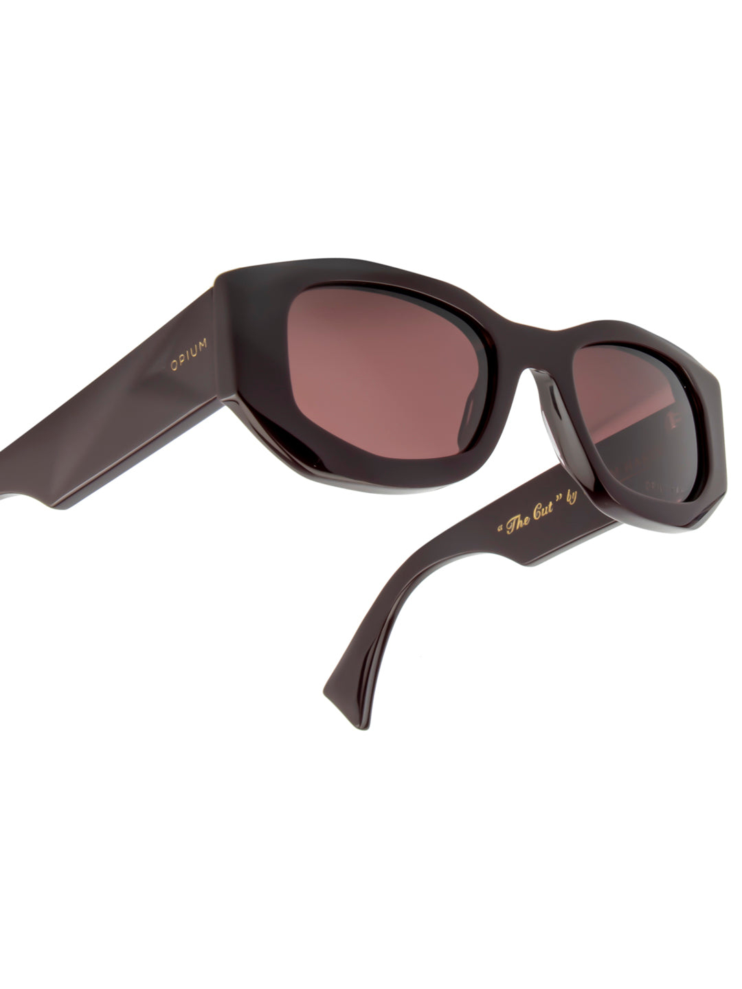 OPIUM x Aalim Hakim limited-edition Carve Rectangular Unisex Sunglass