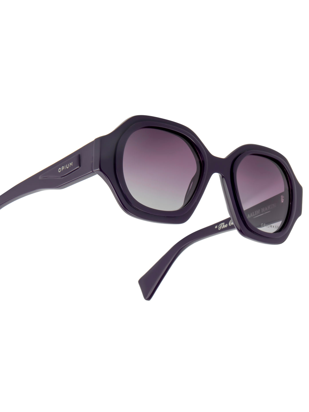 OPIUM x Aalim Hakim limited-edition Slice Hexagon Unisex Sunglass